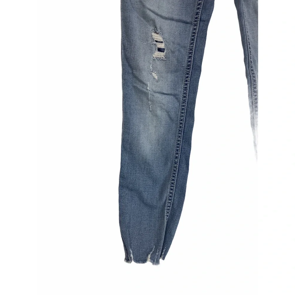 Justice Mid Rise Super Skinny Denim Jeans 10 Slim